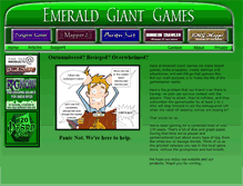 Tablet Screenshot of emeraldgiant.com